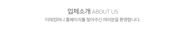 이레컴퍼니_메인문구_내용